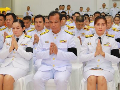 25-04-2569 สตง.กาฬสินธุ์ เข้าร่วมกิจกรรมเนื่องในวันคล้ายวันสวรรคตสมเด็จพระนเรศวรมหาราช