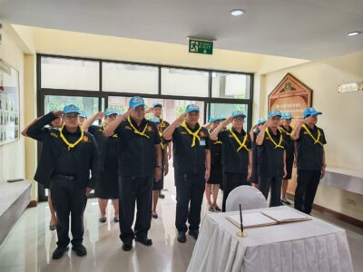 09-06-2569 สตง.กาฬสินธุ์ จีดพิธีลงนามถวายพระพรชัยมงคล สมเด็จพระนางเจ้าฯ พระบรมราชินี